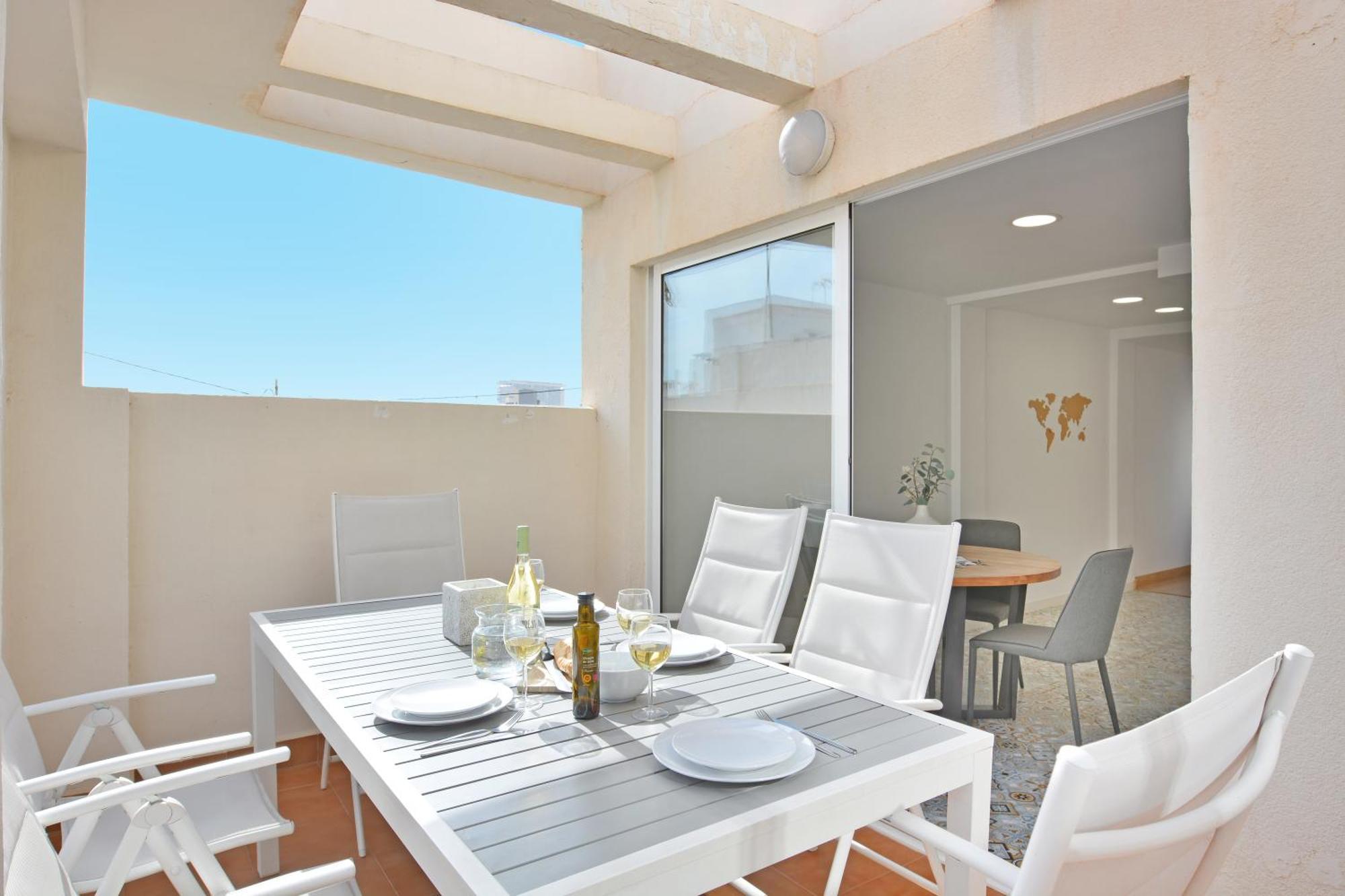 City Center Penthouse By Nras Alicante Buitenkant foto